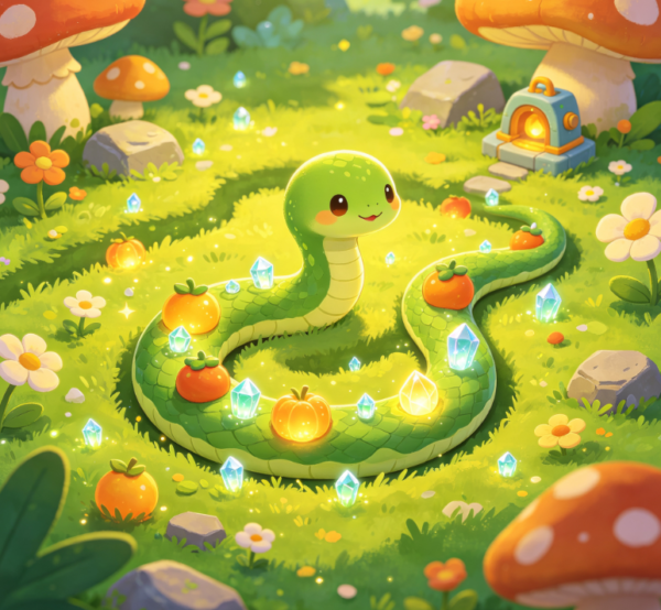 Mushroom Glade Forest Snake Treasure Hunt