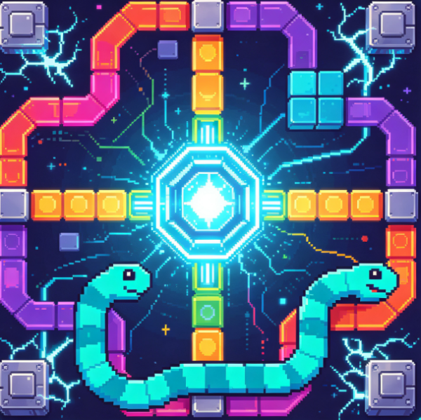 Magnetic Core Growth Arcade Game